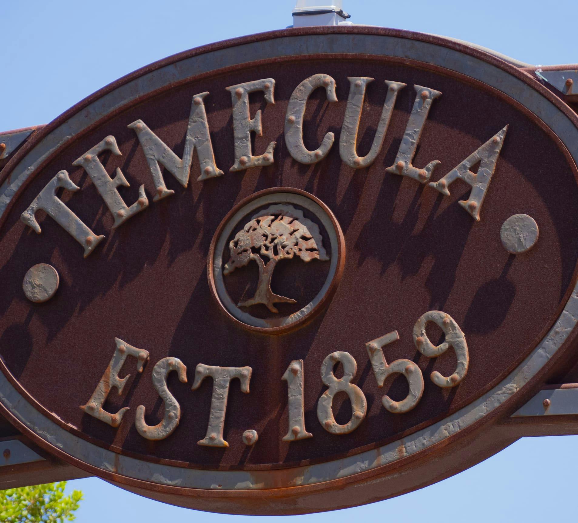 Temecula sign