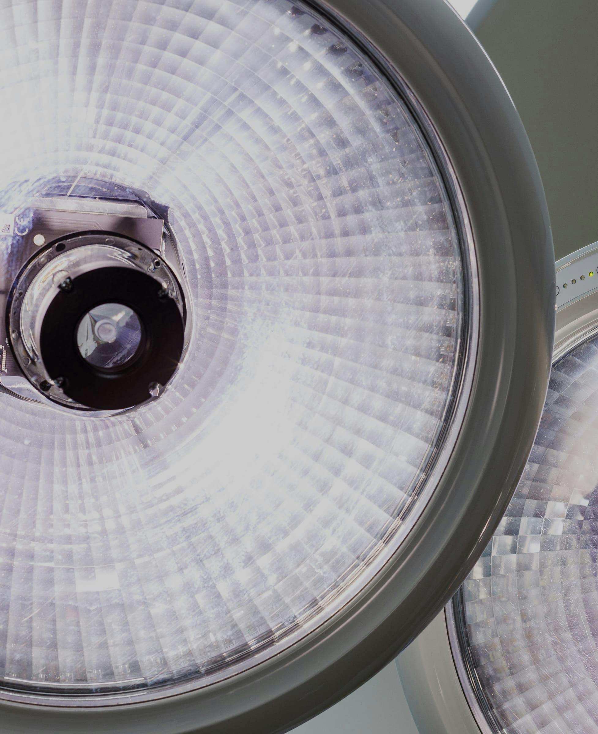 Medical grade light from surgical suite
