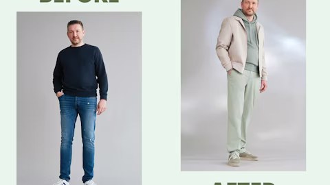 Vorher-Nachher: OUTFITTERY Makeover für Chris