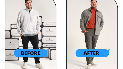 Markus' Makeover mit OUTFITTERY