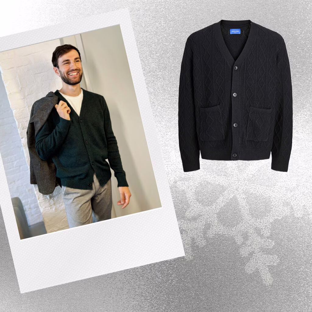 Cardigan im Partylook