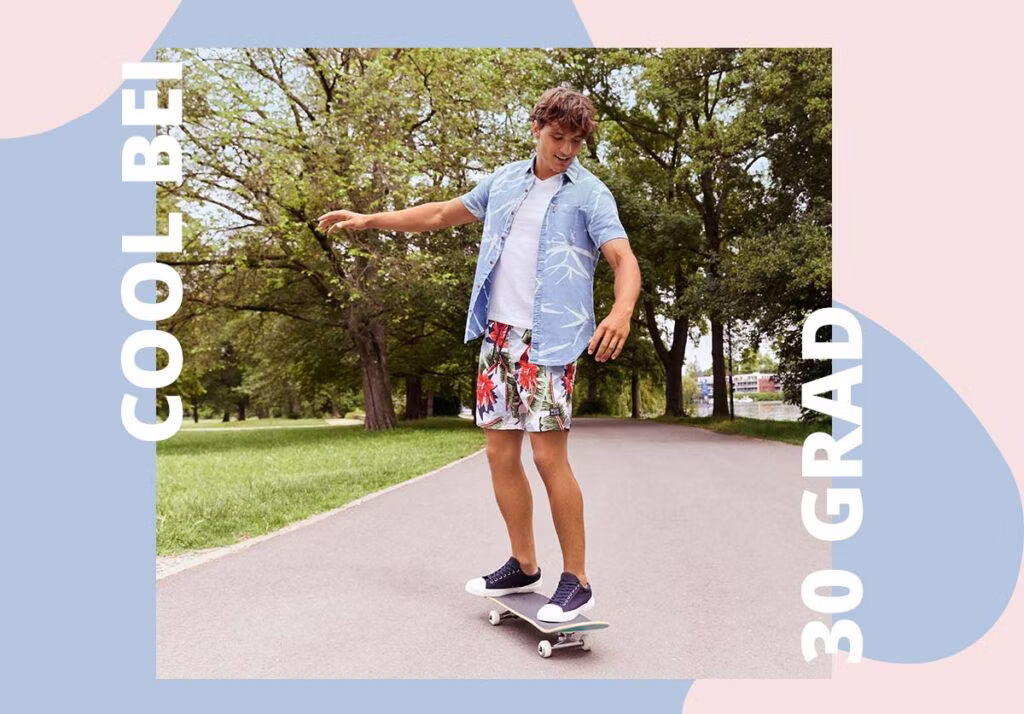 Coole Outfits für heiße Tage