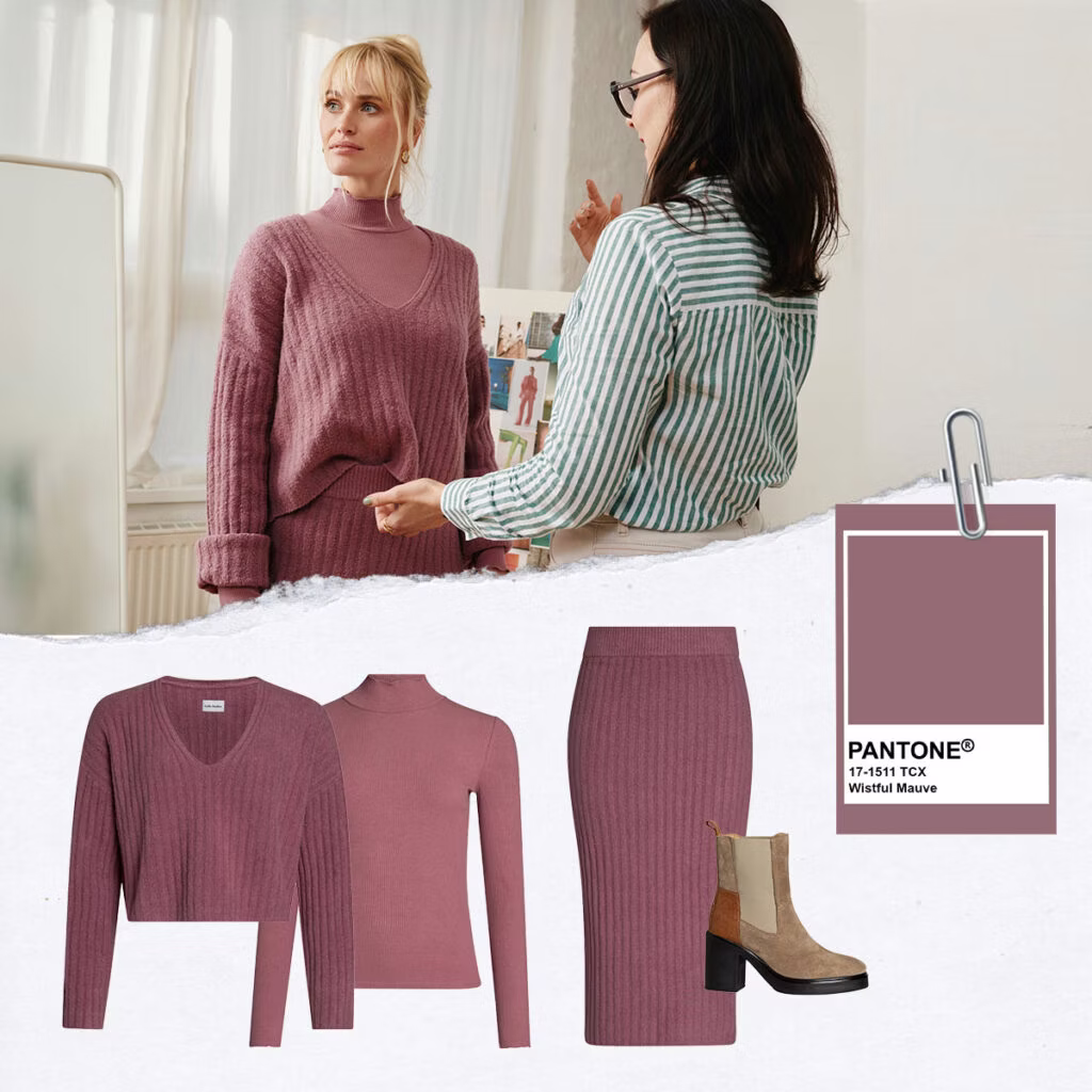 Wistful Mauve Looks von Aada Studios