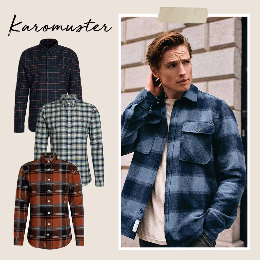 Brit-Chic-Look mit Karos