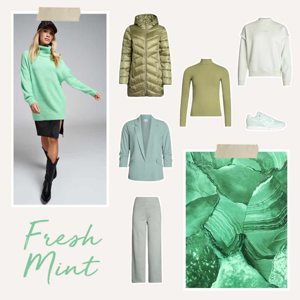 Winterlooks in Grün by OUTFITTERY