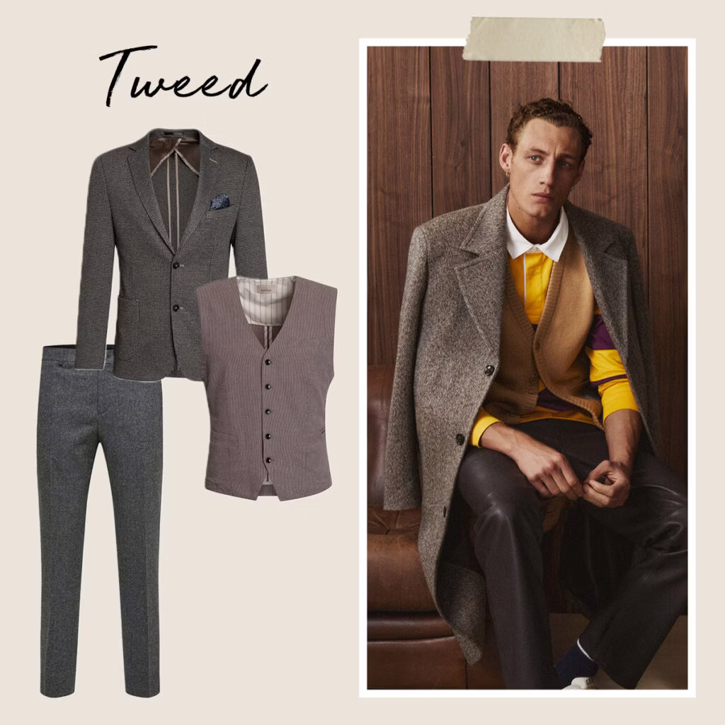 Brit-Chic-Look mit Tweed