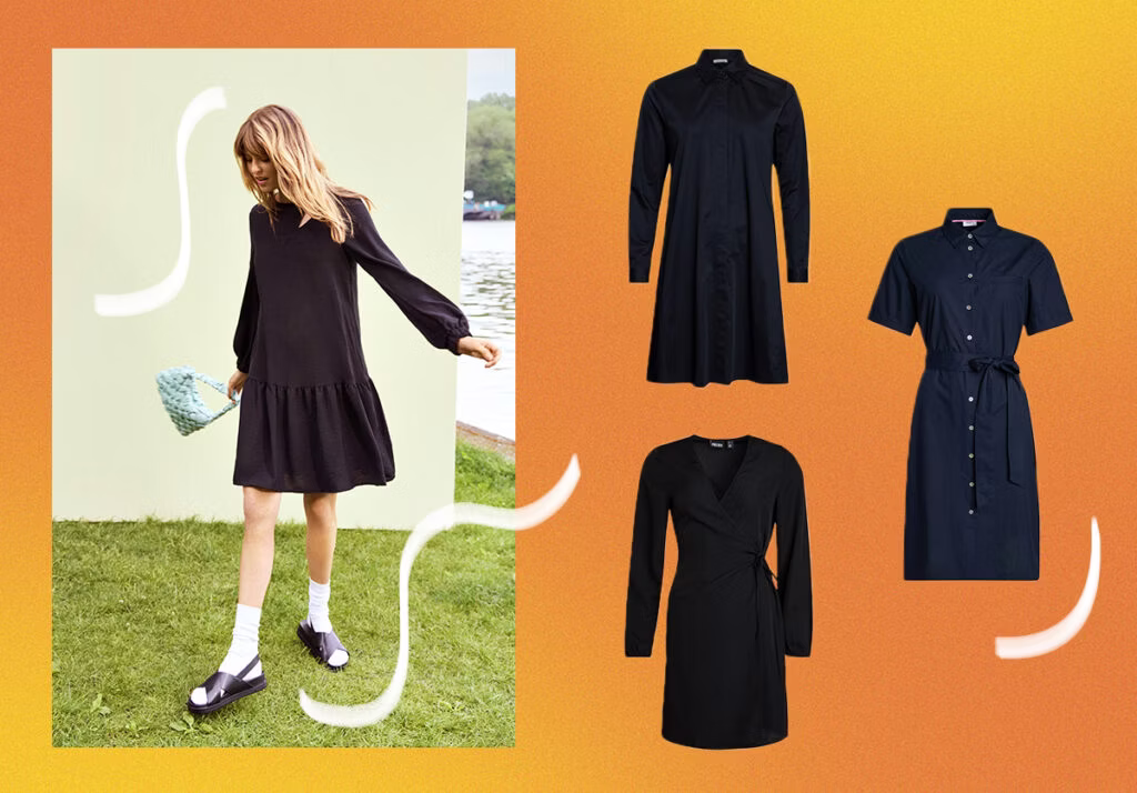 Vielseitiges Basic: Das schwarze Kleid
