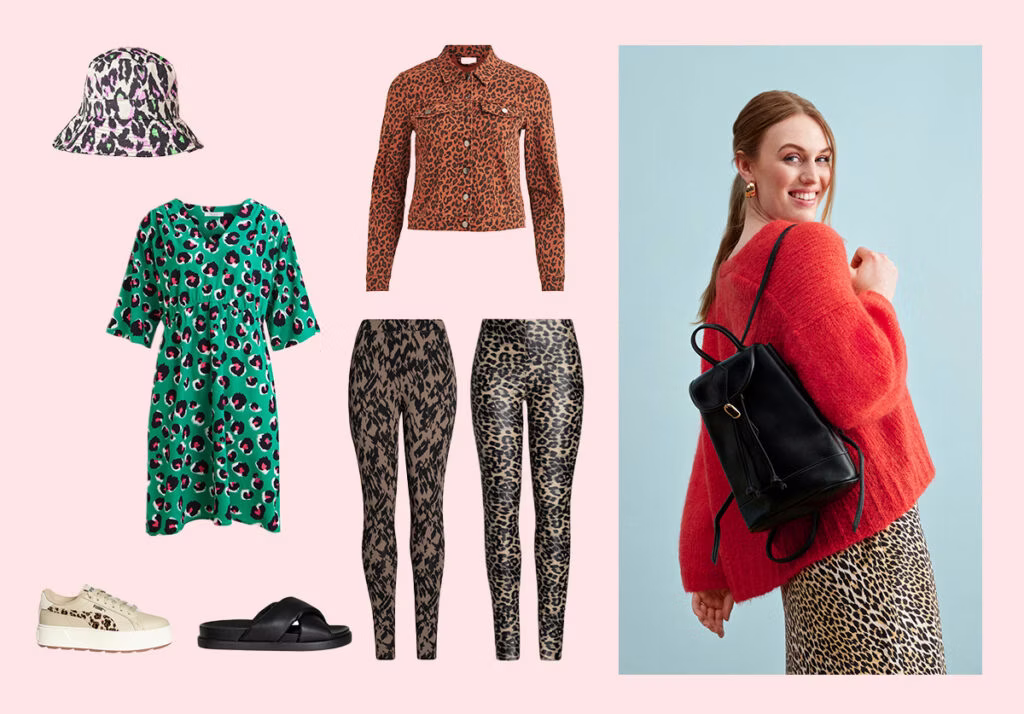 Animal-Print-Kleid, Leggings und mehr