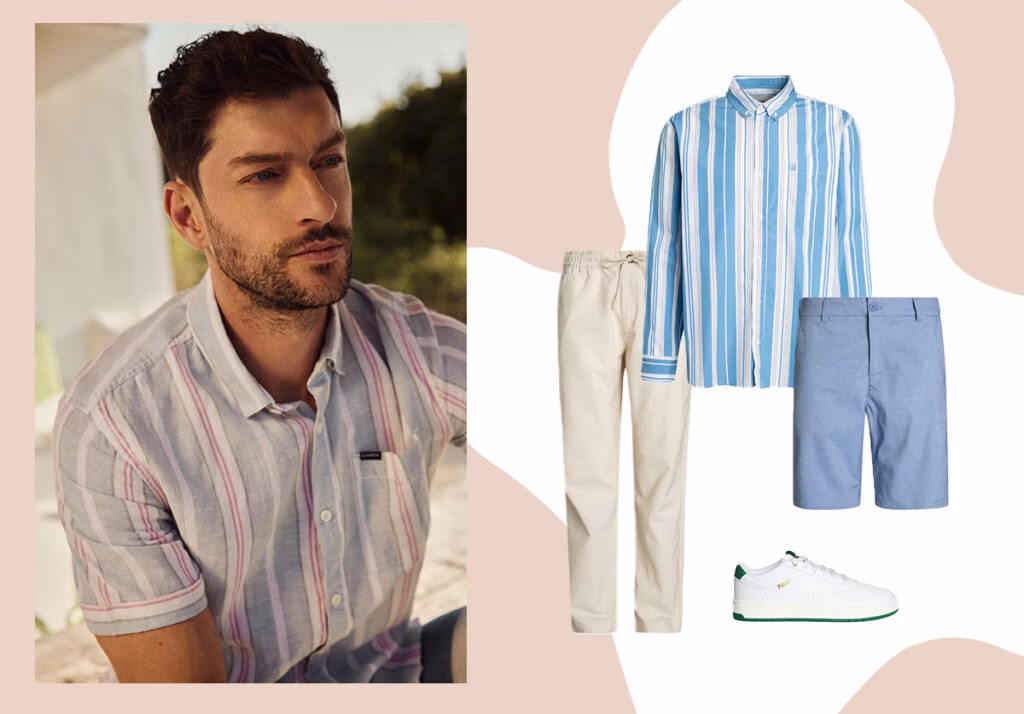 Urlaubs-Outfit im French Maritime Look