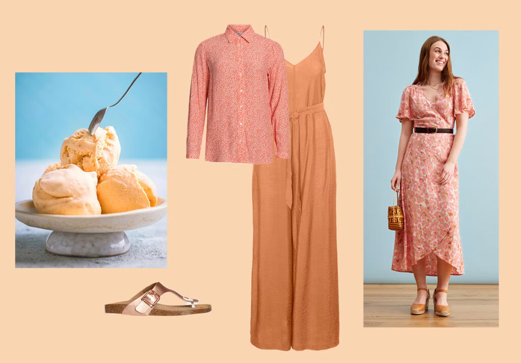 So stylst Du Pfirsichtöne wie Peach Fuzz