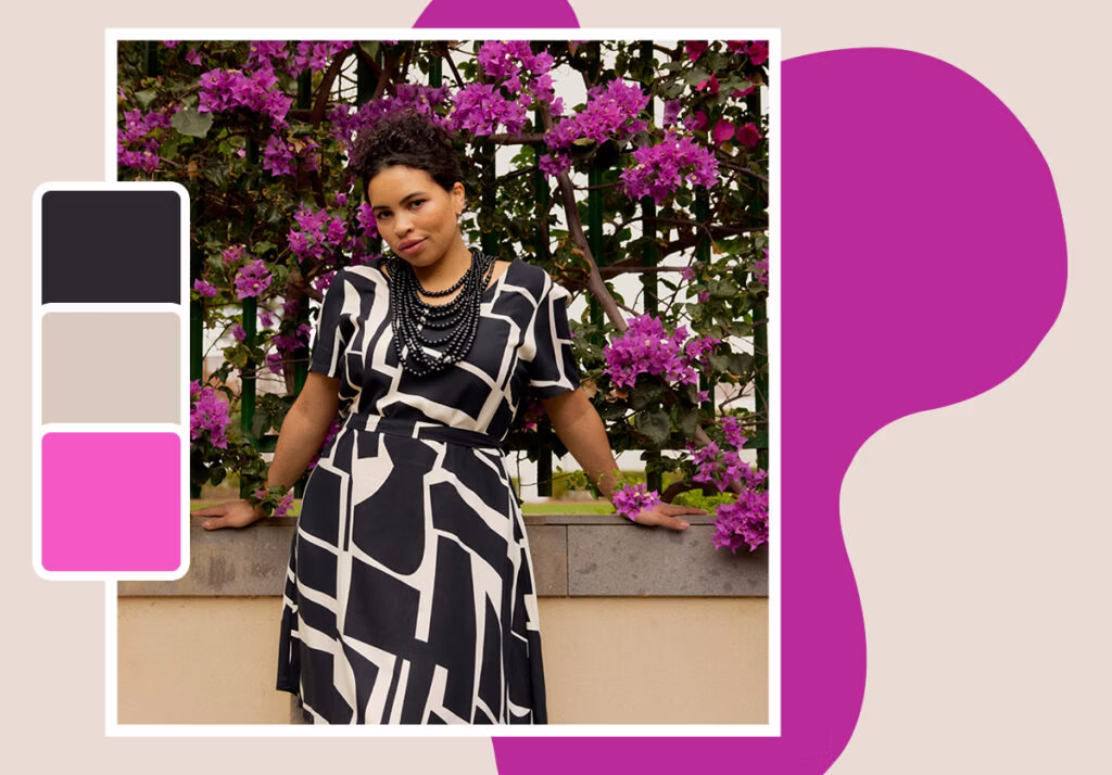 Schwarz und Weiß kombinieren