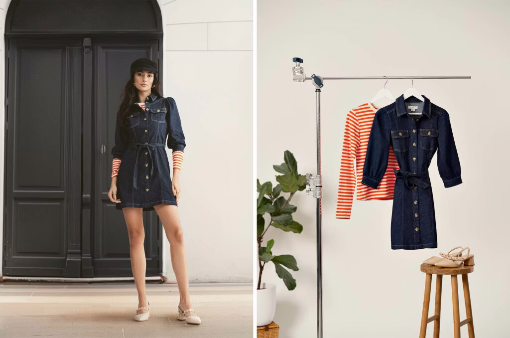 Jeanskleid für Deine Spring Capsule Wardrobe