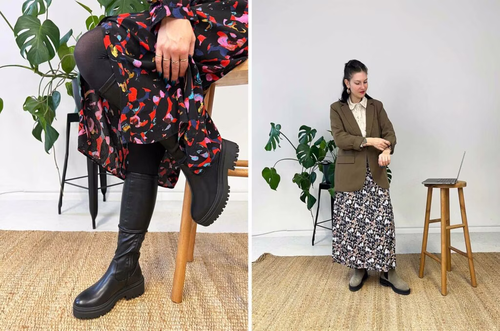 Stylistin Rosi trägt Power-Prints