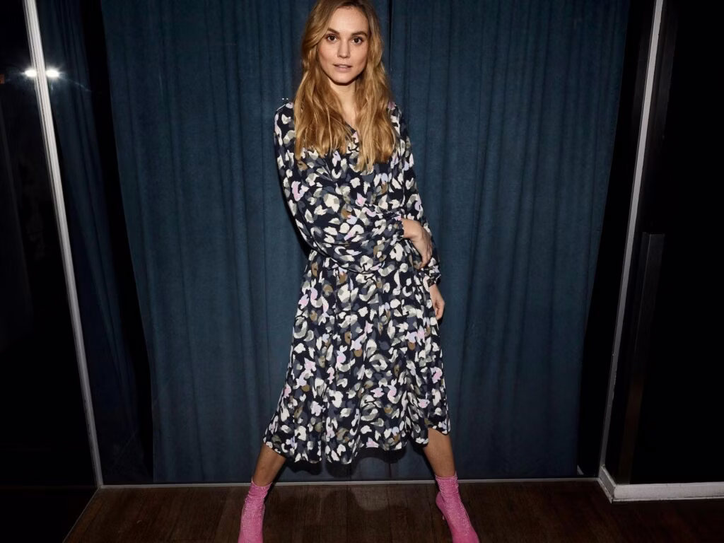 Partyklassiker, auch im Winter: Das Blumenkleid