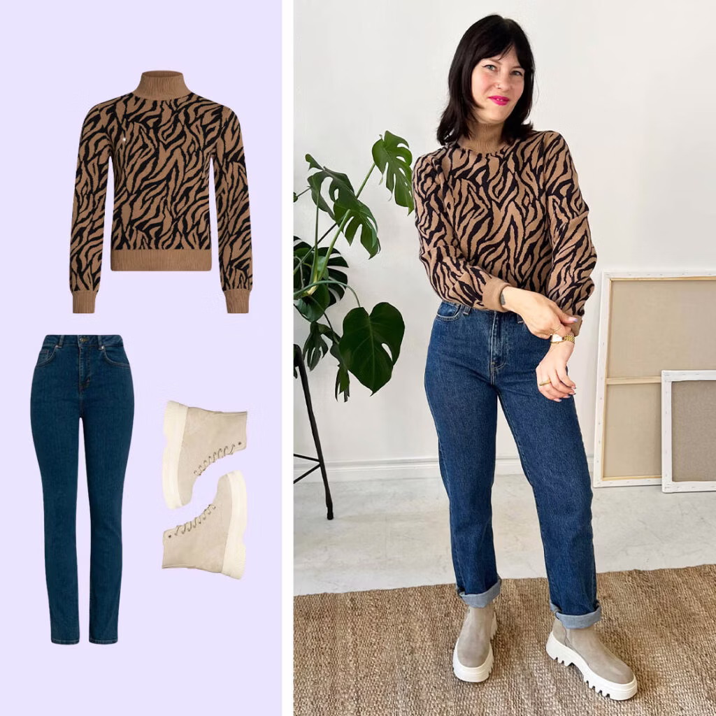 Aada Studios Alltagslook mit Jeans