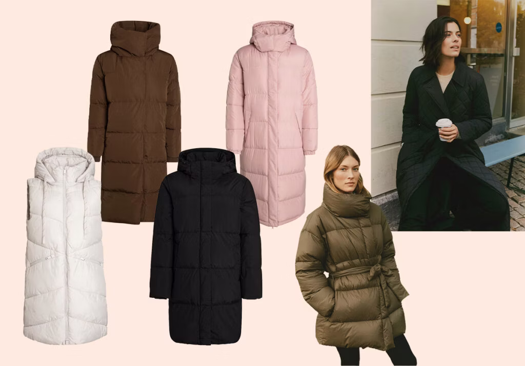 Puffercoats in allen Farben