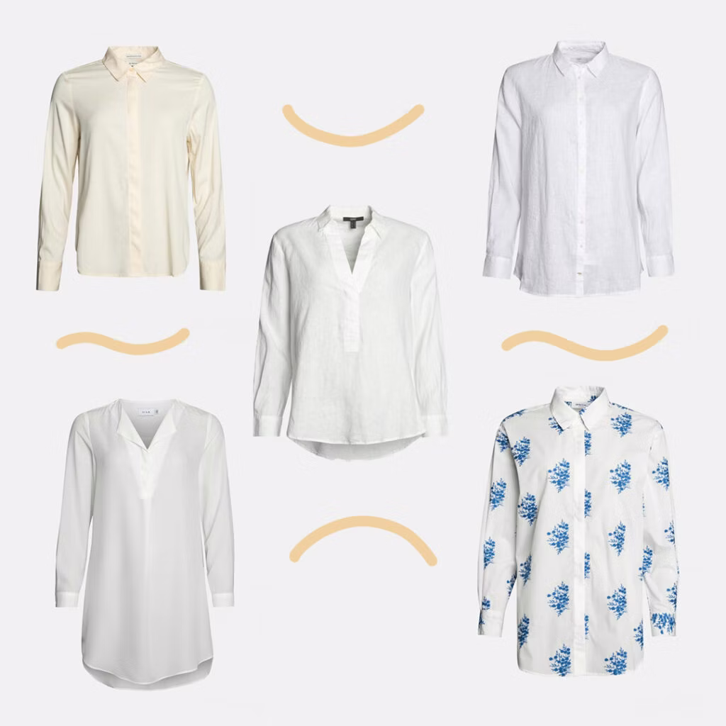 Klassiker: Die Leinenbluse