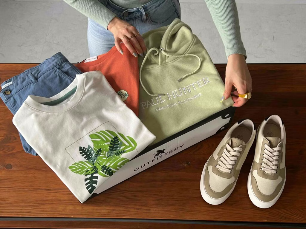 Sommer-Outfit mit Shorts