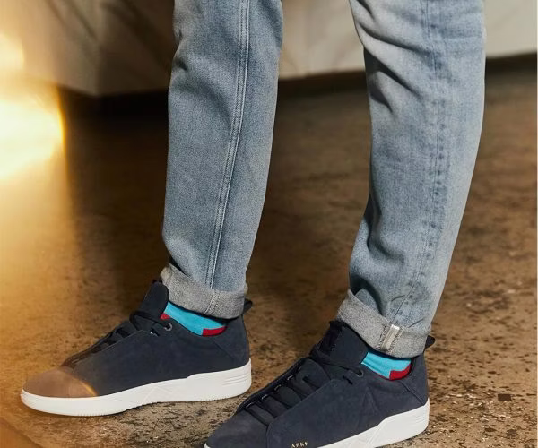 clothing, footwear, shoe, sneaker, pants, person