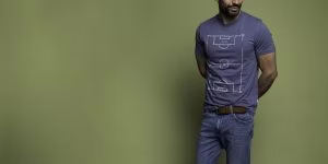 clothing, t-shirt, face, head, person, pants