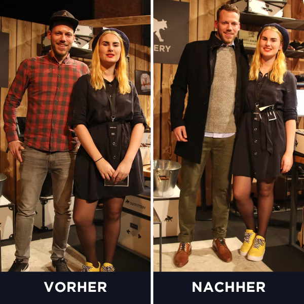 coat, shoe, adult, female, person, woman, bracelet, male, man, hat