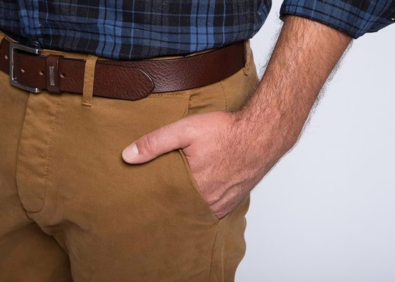 accessories, clothing, pants, belt, adult, male, man, person, buckle