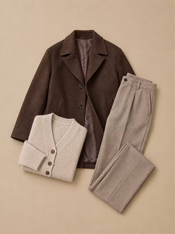 clothing, coat, jacket, blazer, knitwear, sweater, overcoat