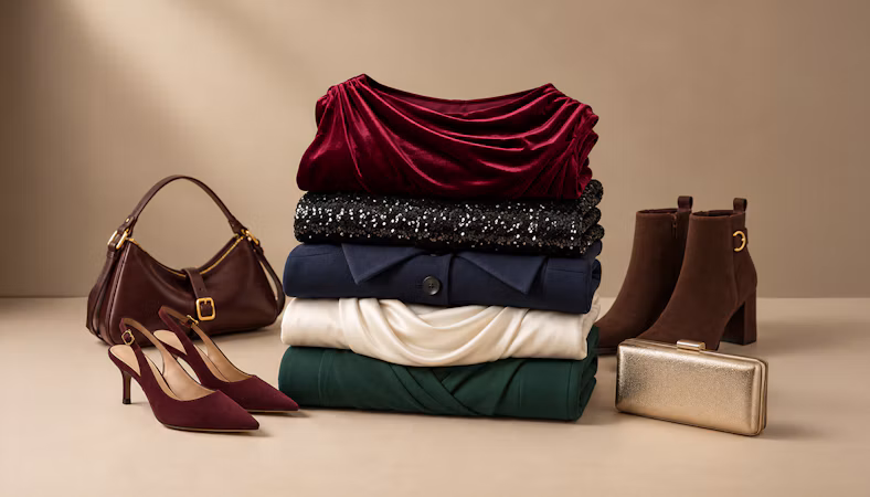 Festliche Outfits für Damen mit Hosen, Röcken, Hosenanzügen und Jumpsuits als Alternative zum klassischen Kleid.