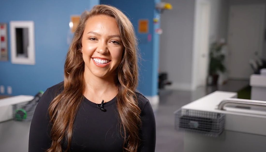 smiling man with glasses