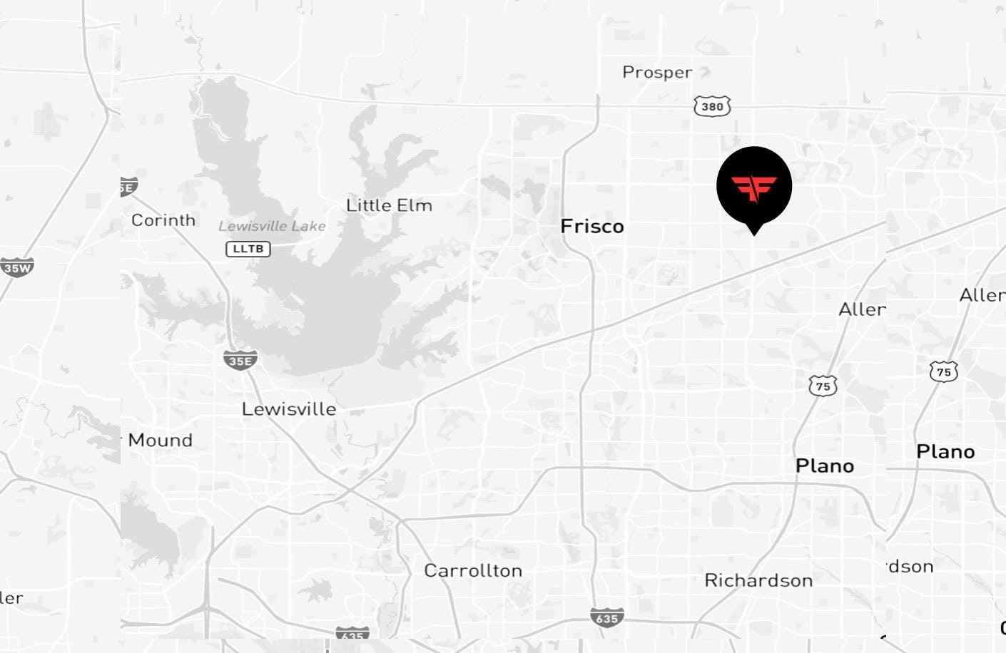 McKinney map location