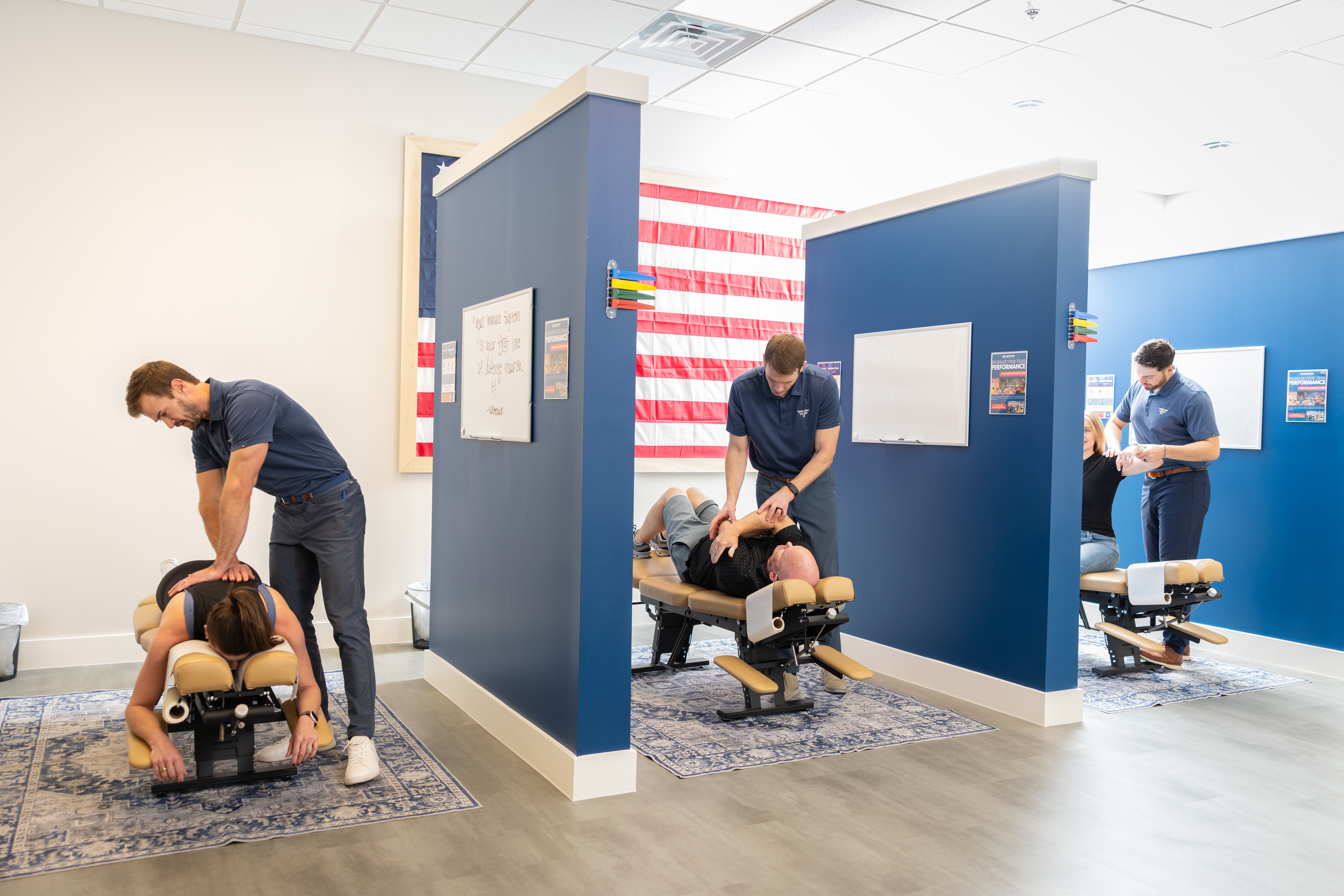 FreeForm Chiropractic team providing personalized chiropractic adjustments