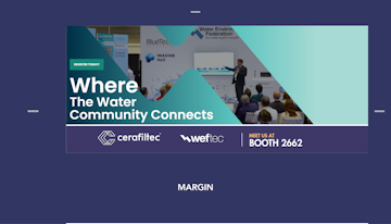 Teaser banner for the Cerafiltec news item on WEFTEC 2026