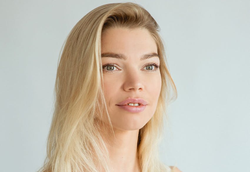 Close up of a woman