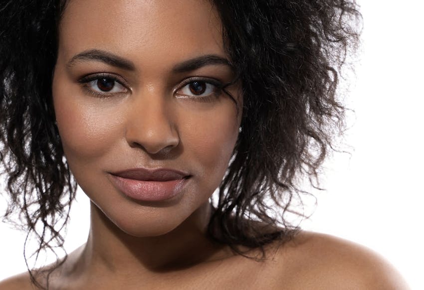 Close up of a woman smiling