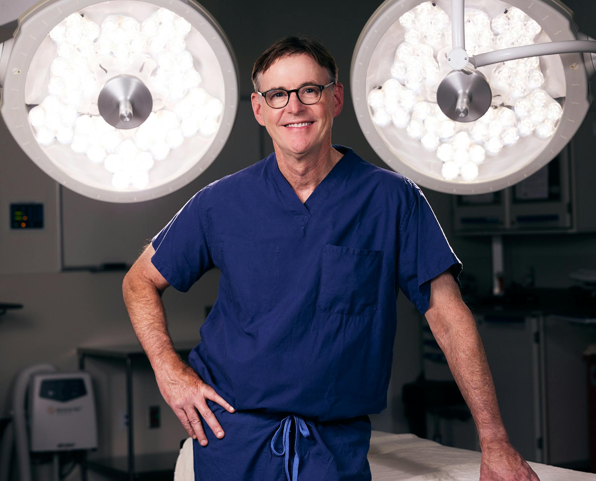 Dr. Chapin in the OR