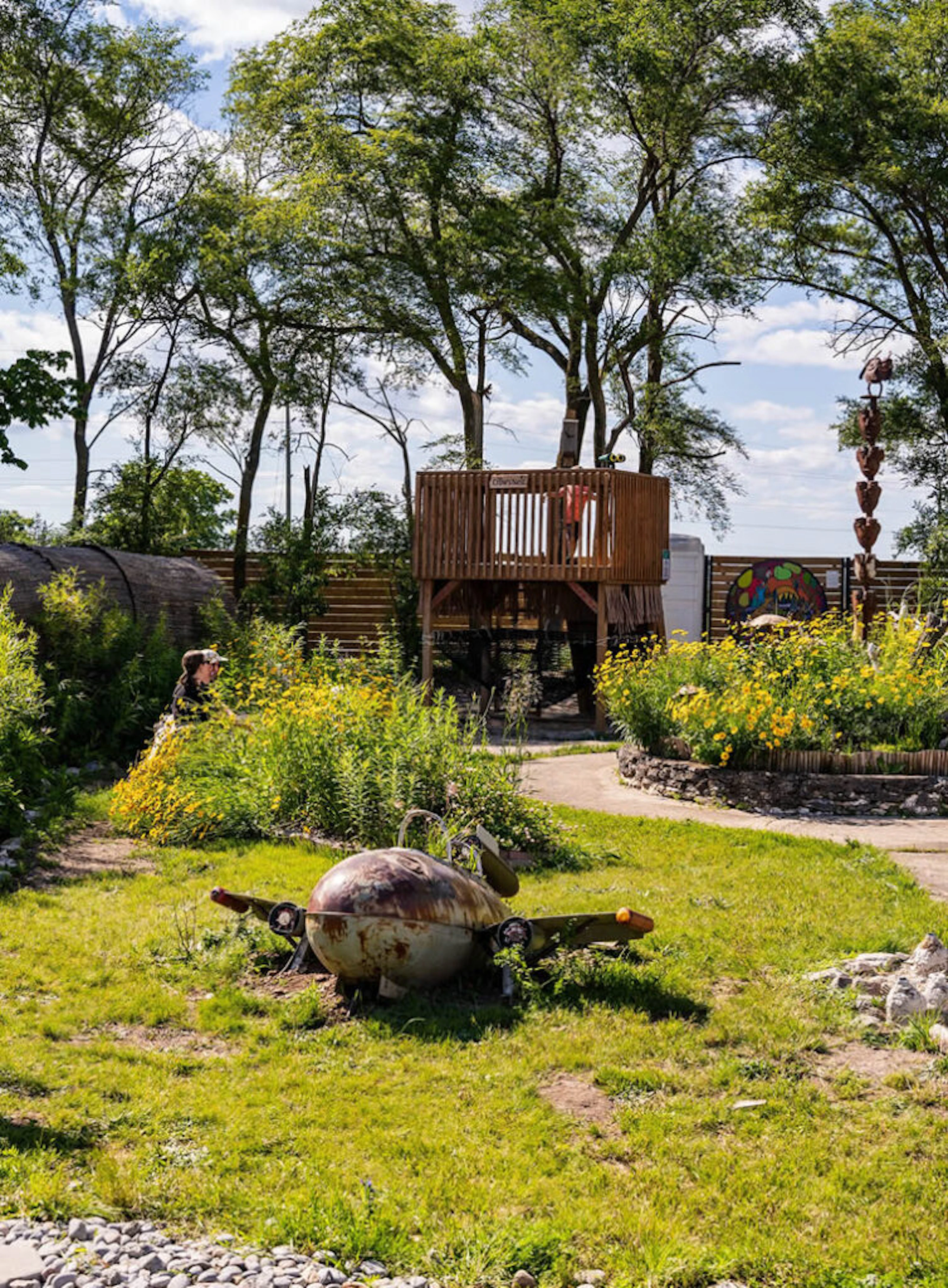 The Sensory Garden at Base31