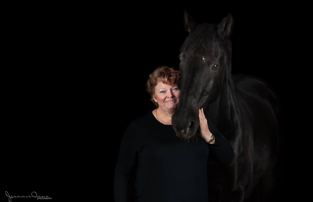 Micky Colton with horses