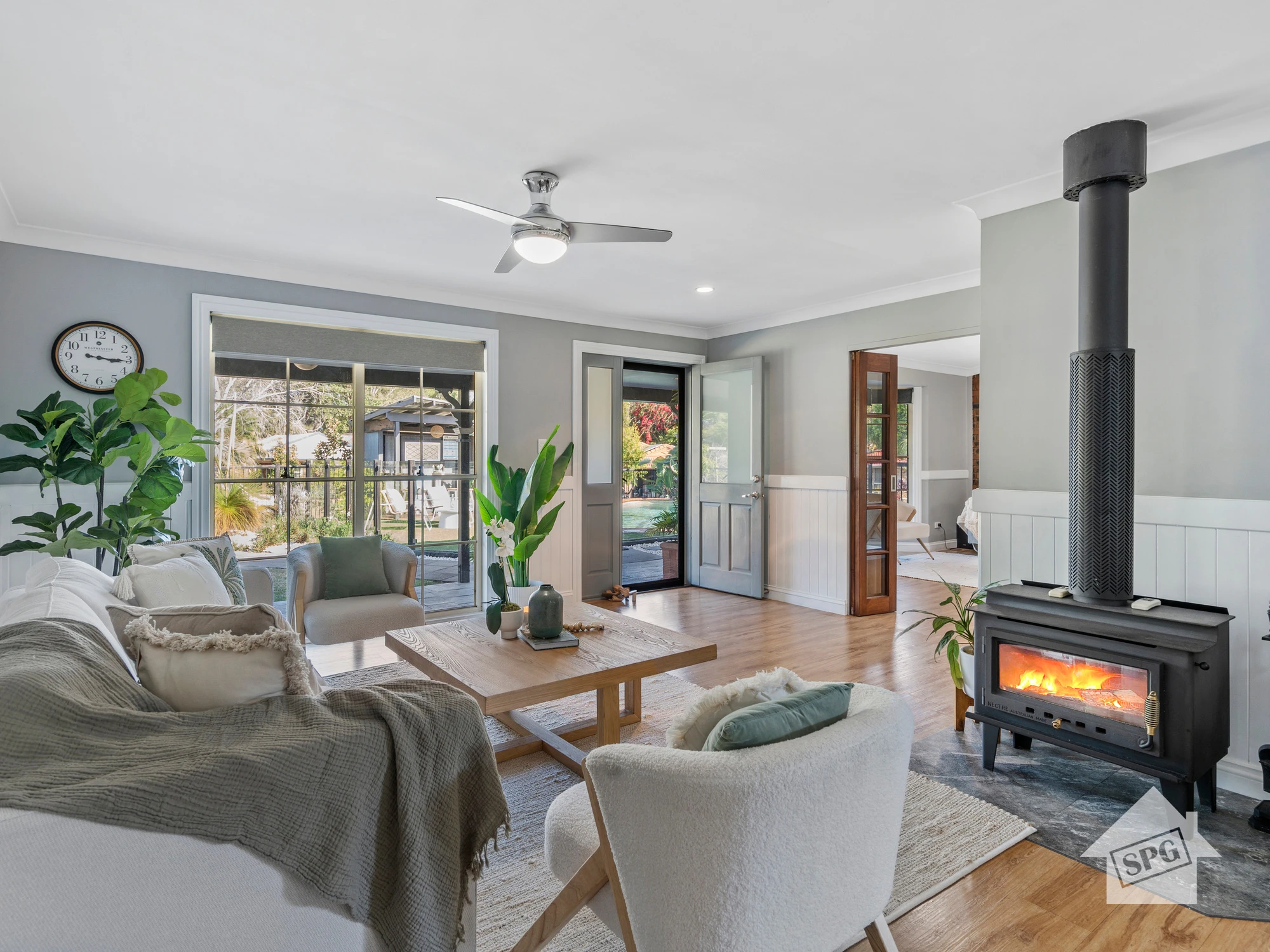fireplace