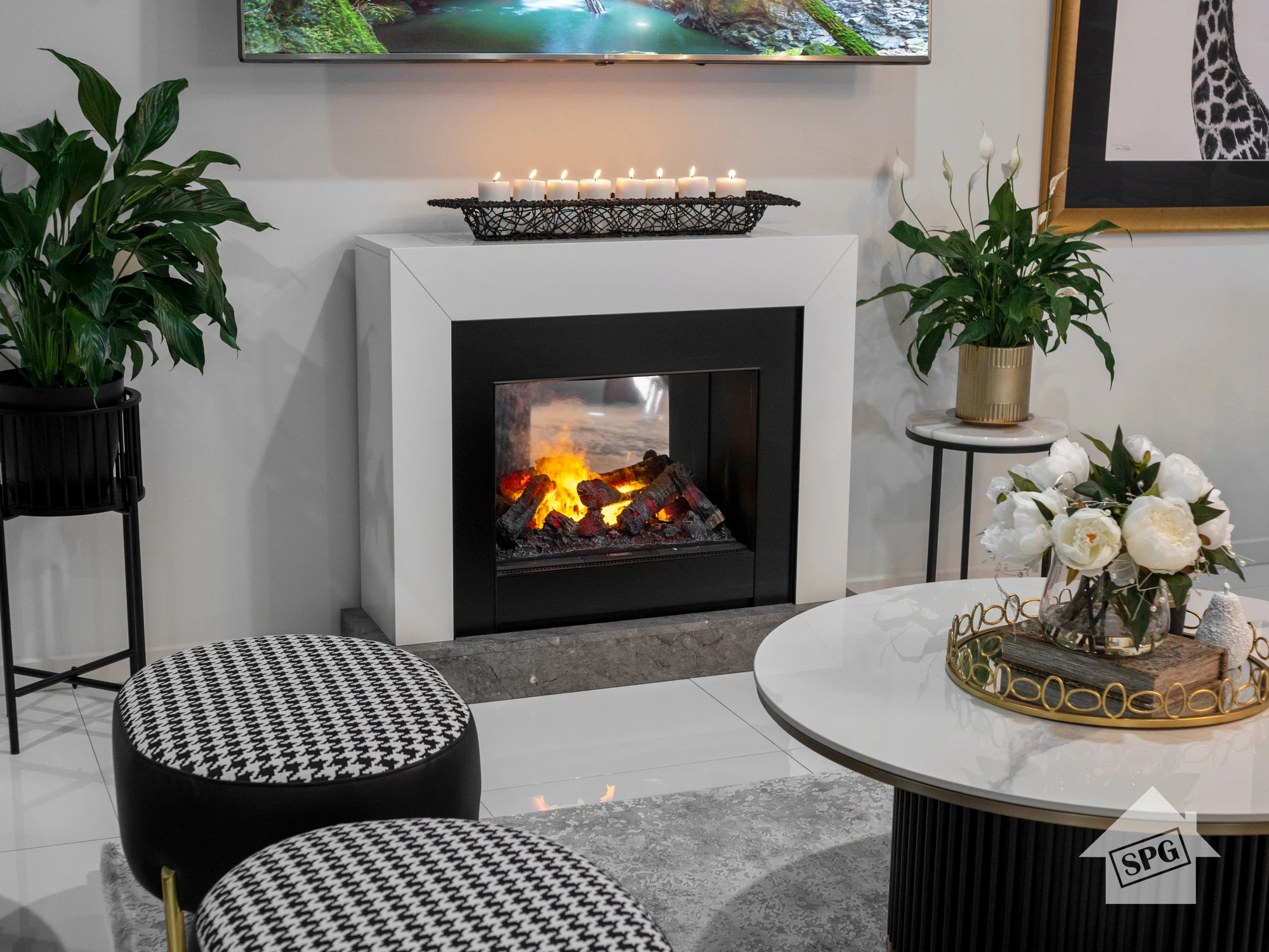 fireplace