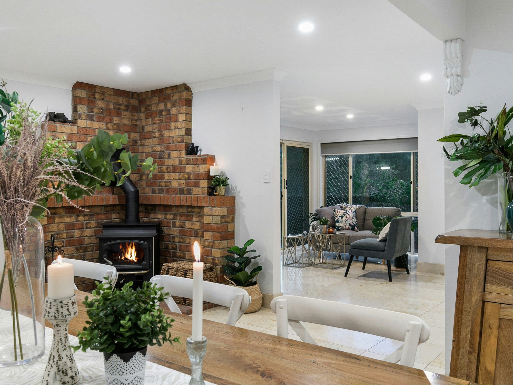 fireplace