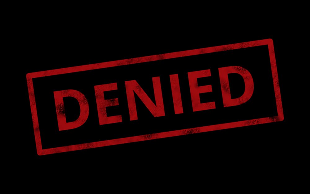 Unreasonable insurance claim denial is an insurance company mistake