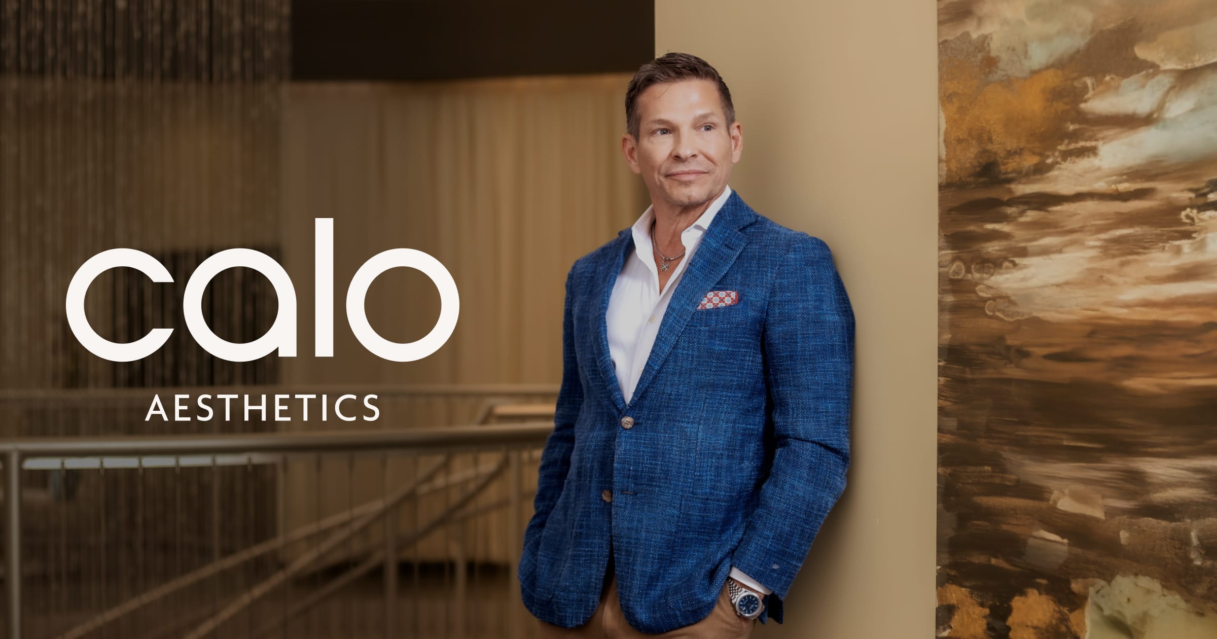 Clean, professional medical spa treatment room with neutral tones at CaloAesthetics® Plastic Surgery Center in Louisville