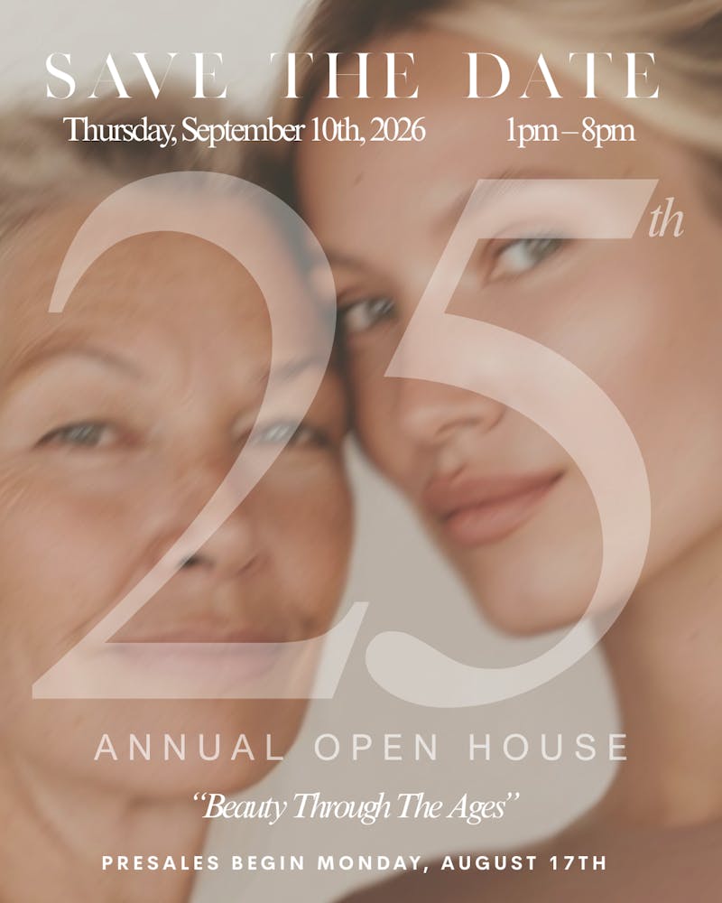 Dave the Date image for 25th annual open house