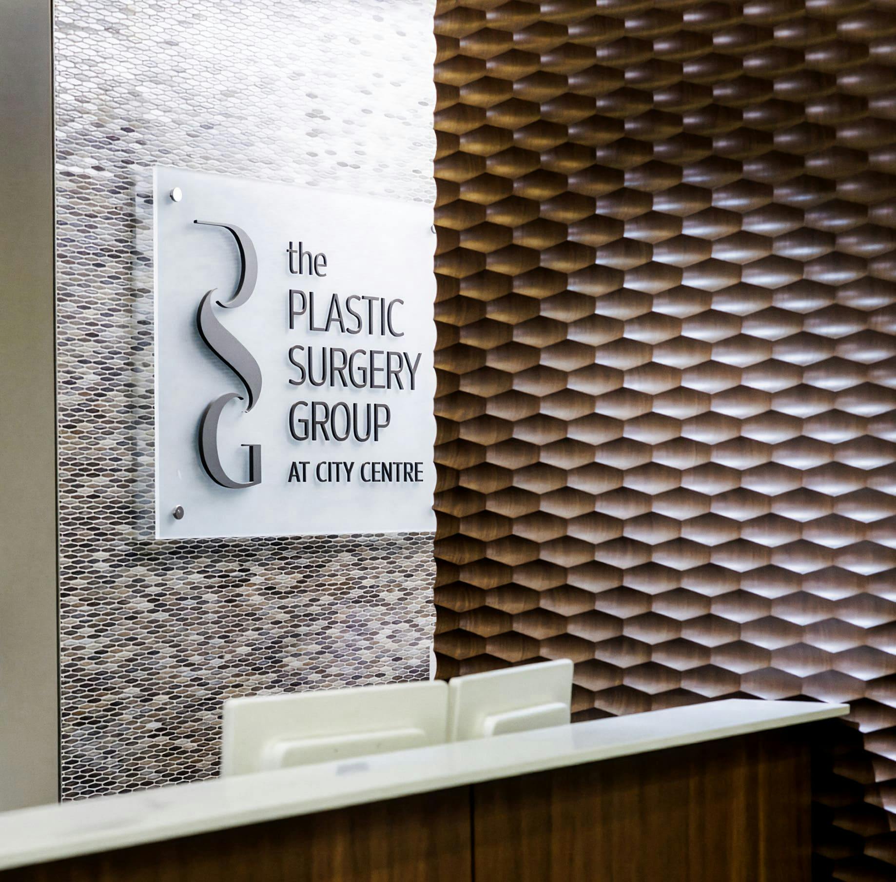 TPSG Logo on the wall