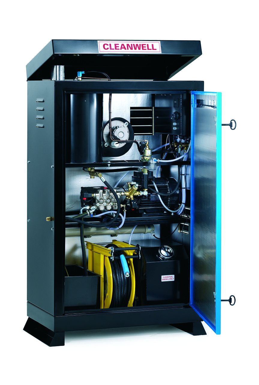 Cleanwell HS14150 Electric Hot Industrial Floor Static Pressure Washer