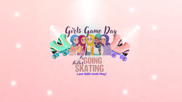 Girls Game Day Flyer -- Going Roller Skating