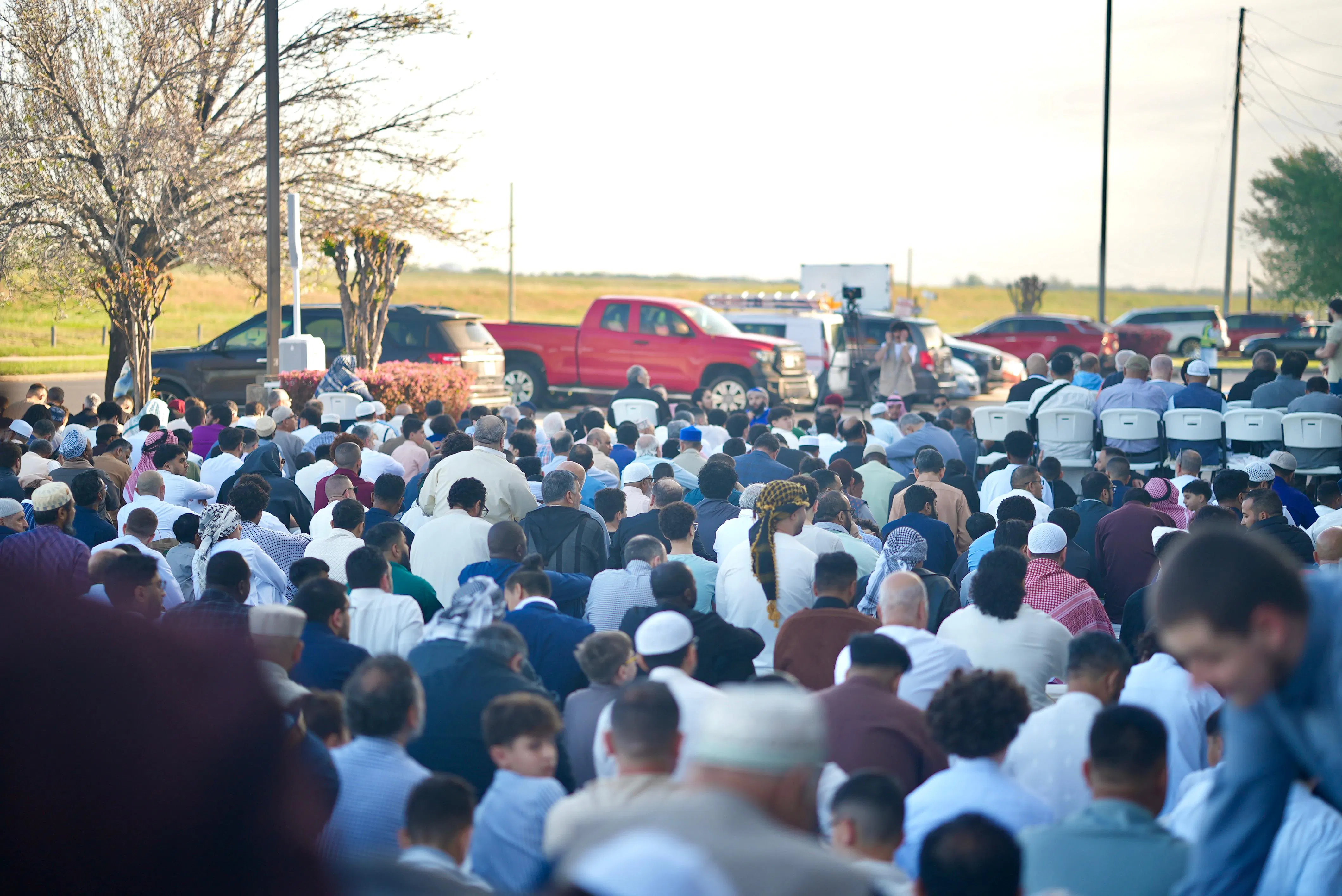 Group gathering outside of Tajweed
