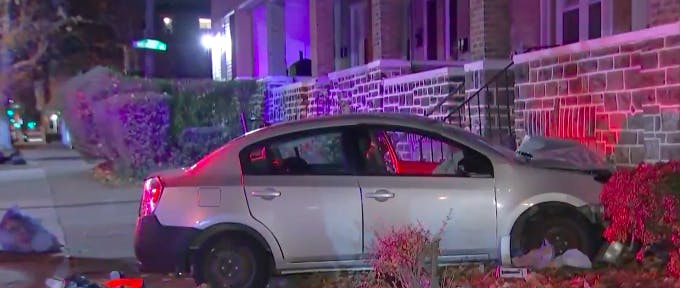 Vehicle Crashes into North Philadelphia Home Thursday