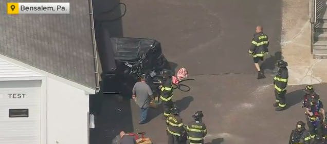 Person Struck by Train in Burlington County