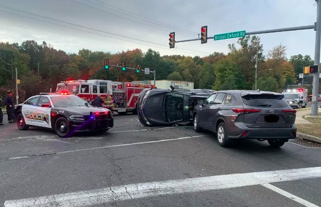 Victims Trapped After Serious Middletown Township Crash